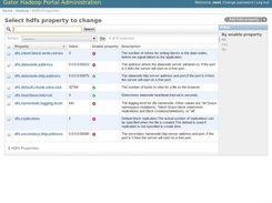 Listing the current configuration property for HDFS