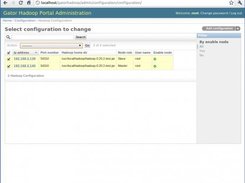 Listing the current status of the node in hadoop cluster