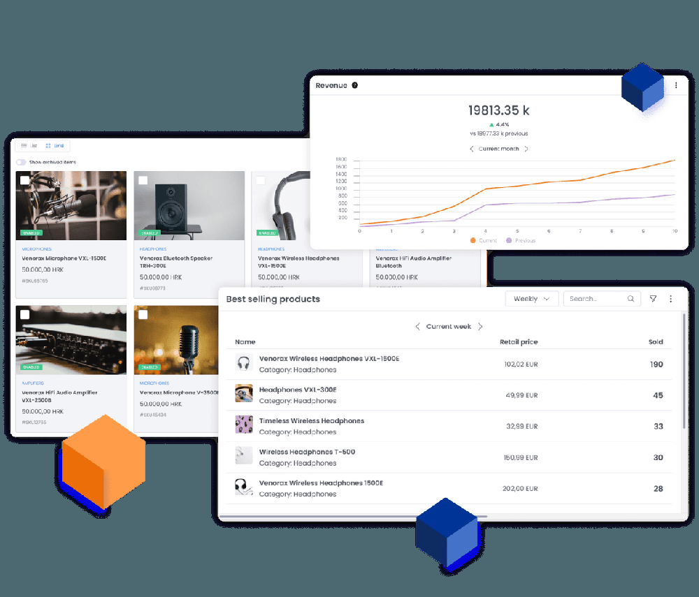 Gauss Box Web & E-commerce Screenshot 1