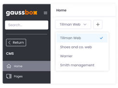 Gauss Box Web & E-commerce Screenshot 1