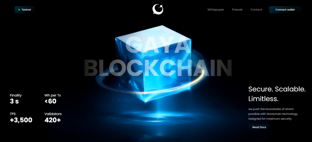 Gaya Blockchain Screenshot 1