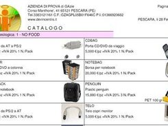 Il catalogo