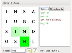 GBoggle screenshot 1