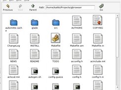 Browsing gbrowser source with icon view mode