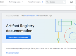 Google Cloud Artifact Registry Screenshot 1