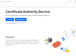 Certificate Authority Service Screenshot 1