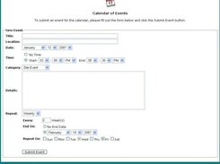 Submit Event Form