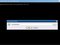 GC log file input screen