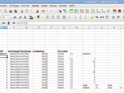 diff-times via free-office calc