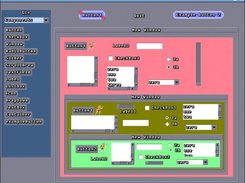 a design screen showing all the current widgets in action