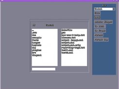 file dialog now with sorted file and directory list