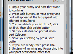 [G] Chain Forwarder Screenshot 2