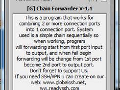 [G] Chain Forwarder Screenshot 3