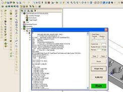 Step 2. Leave Blank, ok, The Run to download toolpath
