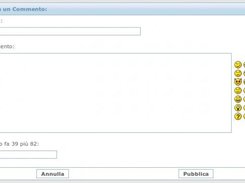 Example of comments area