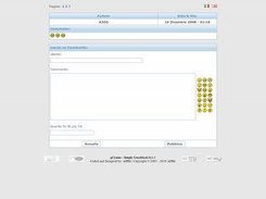 Example of visualization of the platform