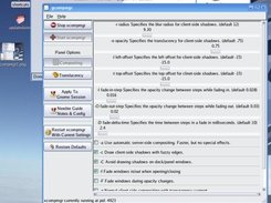 Main Settings Screen