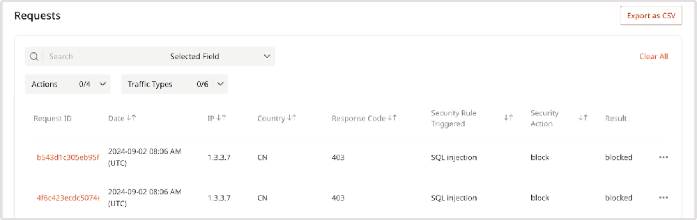 Gcore Security Screenshot 1