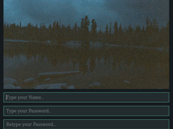 register new user page