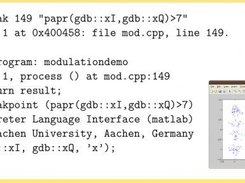 GDB-ILI with Matlab(R) plugin