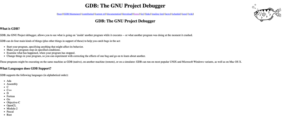 GDB Screenshot 1