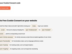 Cookie Consent Tool