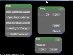 Galactic Engine 2 GUI system
