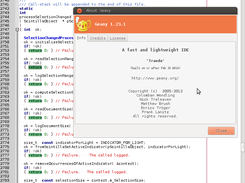 GeanyHighlightSelectedWordGeanyVersion