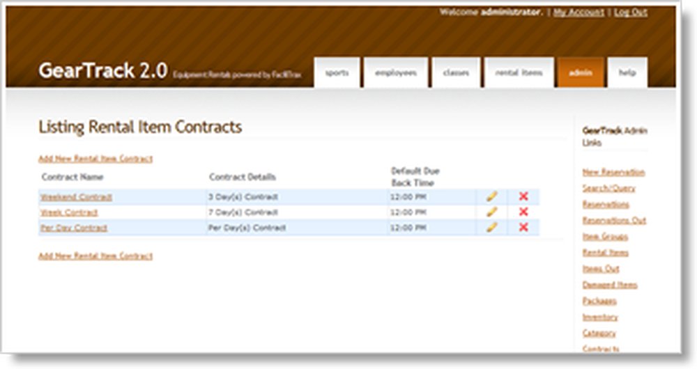 GearTrack Screenshot 1