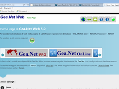 Gea.Net Web Screenshot 1