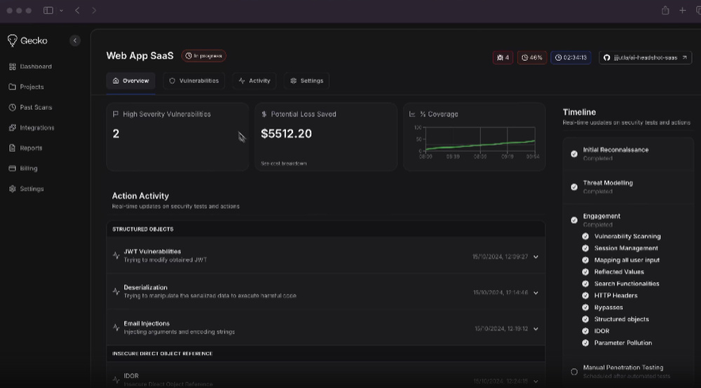 Gecko Security Screenshot 1