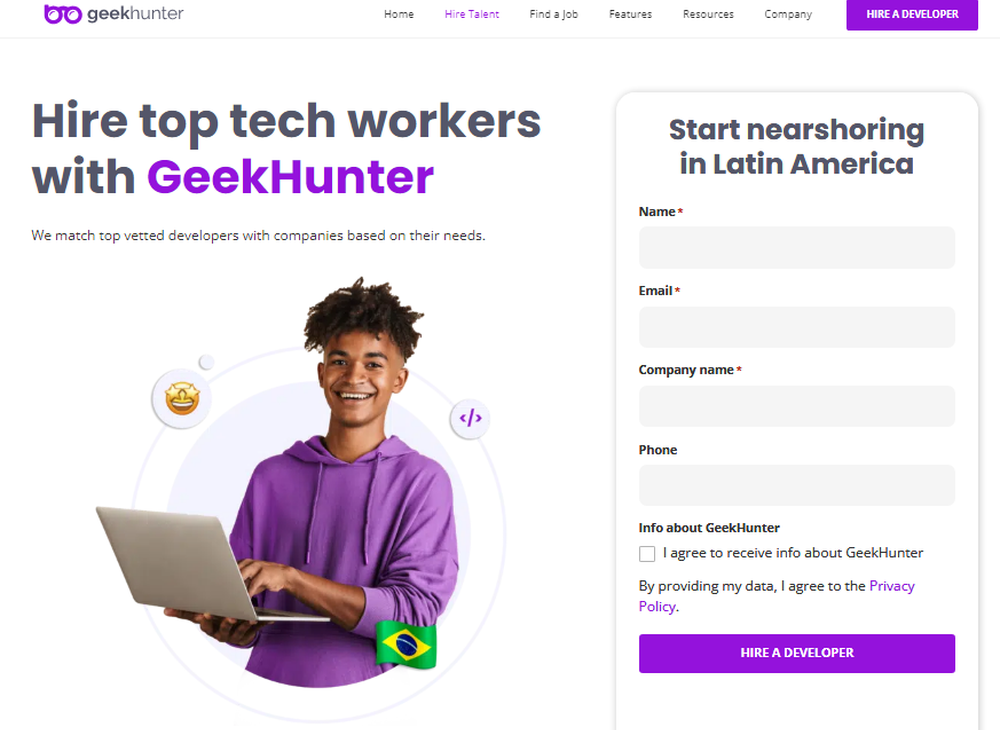 GeekHunter Screenshot 1