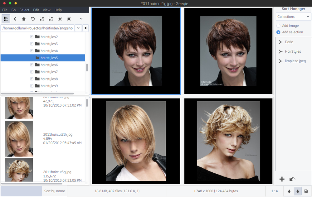 Geeqie Screenshot 1