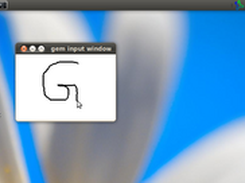 Drawing a continuous gesture in GEM