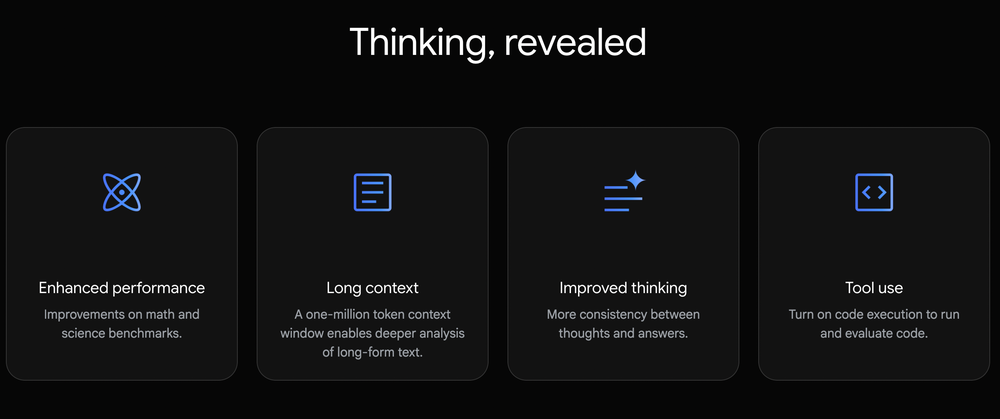 Gemini 2.0 Flash Thinking Screenshot 1