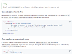 Gemini-API Screenshot 1