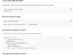 Gemma in PyTorch Screenshot 1