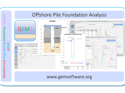 Geotechnical Engineering Modelling Software (GEMS) Screenshot 1