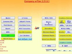 Gen Complaw Software dashboard