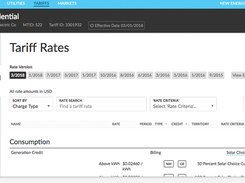 Genability Data Explorer Screenshot 1