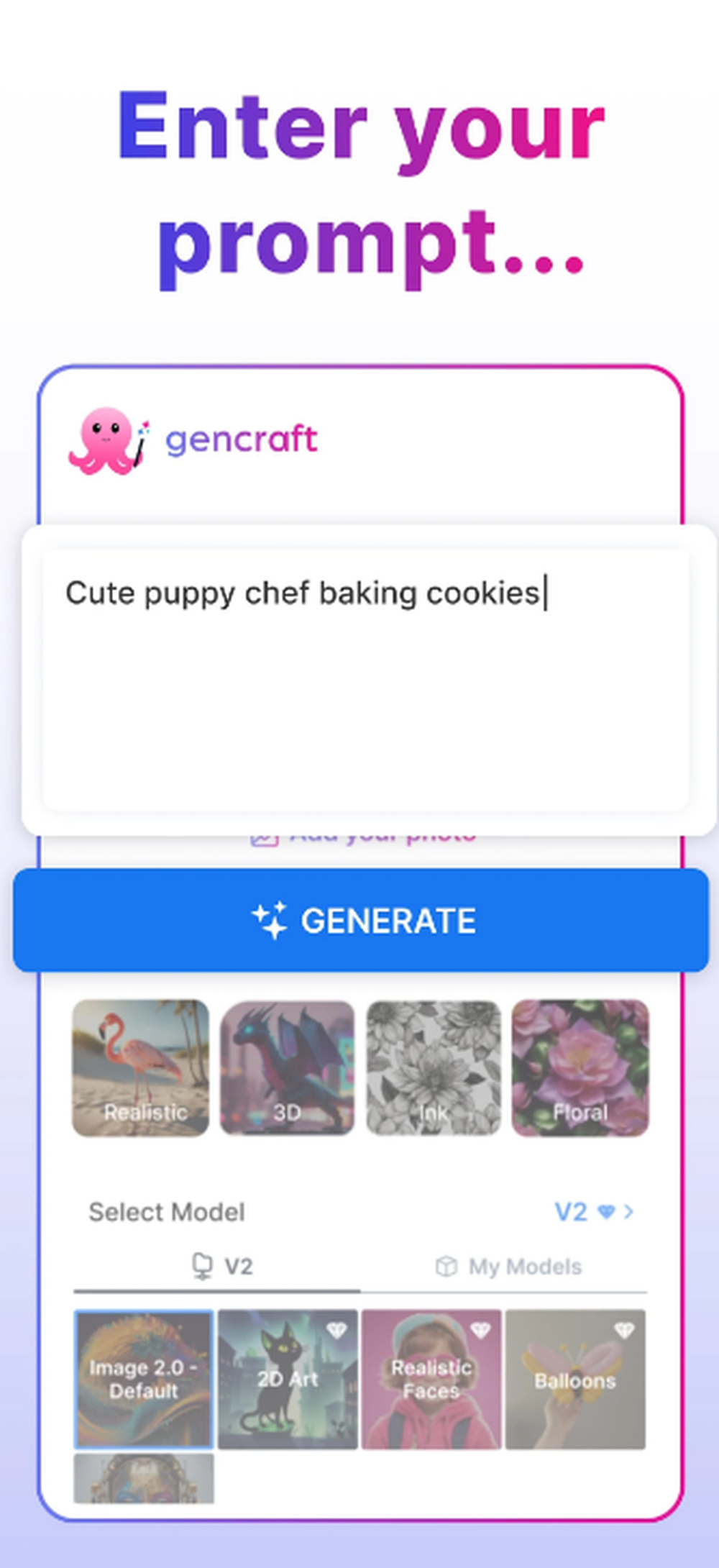 Gencraft Screenshot 1