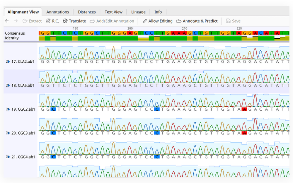 Geneious Screenshot 1