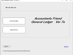 GeneralLedgerFinancials Screenshot 1