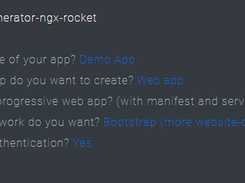 generator-ngx-rocket Screenshot 1