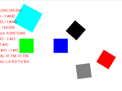 Objects following others