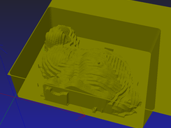 Simulation of generated toolpaths