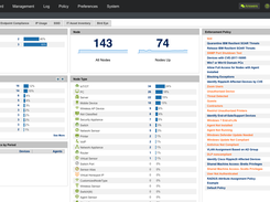 Genian NAC Dashboard - Device Platform Intelligence