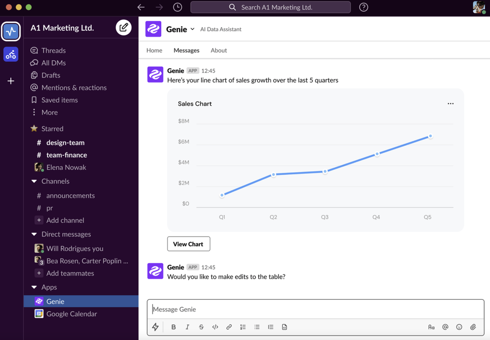 Genie AI Screenshot 1