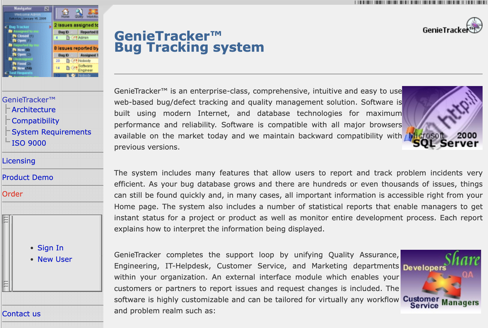 GenieTracker Screenshot 1