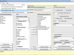 Using spot background instead of sampling from the whole genome